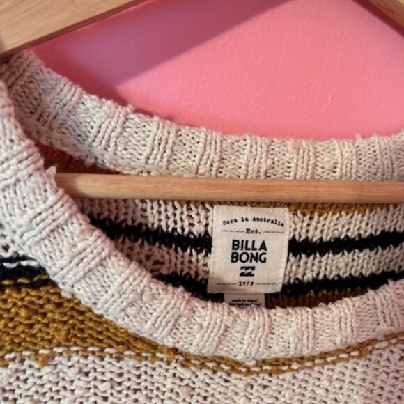 Billabong Easy Going Cropped Sweater - M - Picture 5 of 8